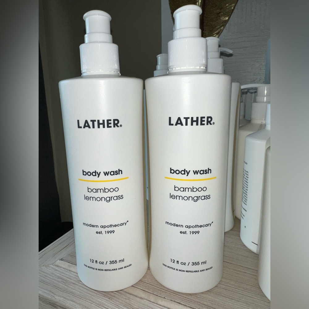 Set of 2- Bamboo Lemongrass Body Wash - CLEAN Products